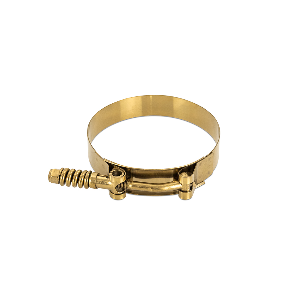 Mishimoto — Mishimoto 3.75 Inch Stainless Steel Constant Tension T-Bolt Clamp - Gold
Hose Clamp - view 4